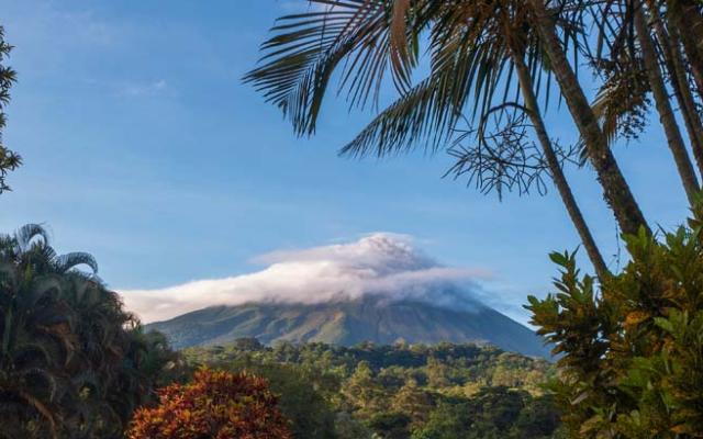 Arenal volcano in Costa Rica
