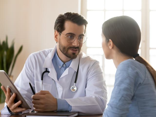 Persona con esclerosis múltiple